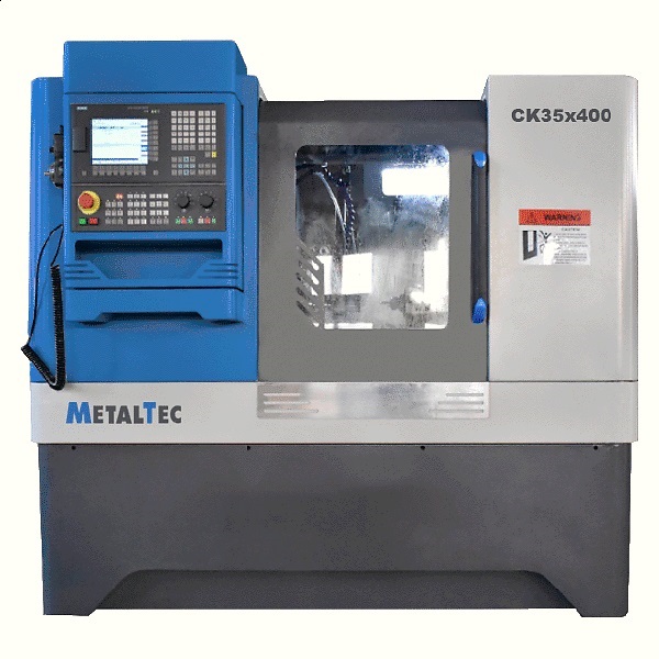 MetalTec CK 35x400 токарный станок c ЧПУ с горизонтальной станиной