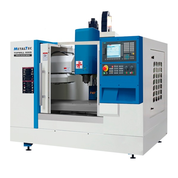 MetalTec TOPMILL 800S (подготовка под 4-ось) Вертикальный обрабатывающий центр с ЧПУ